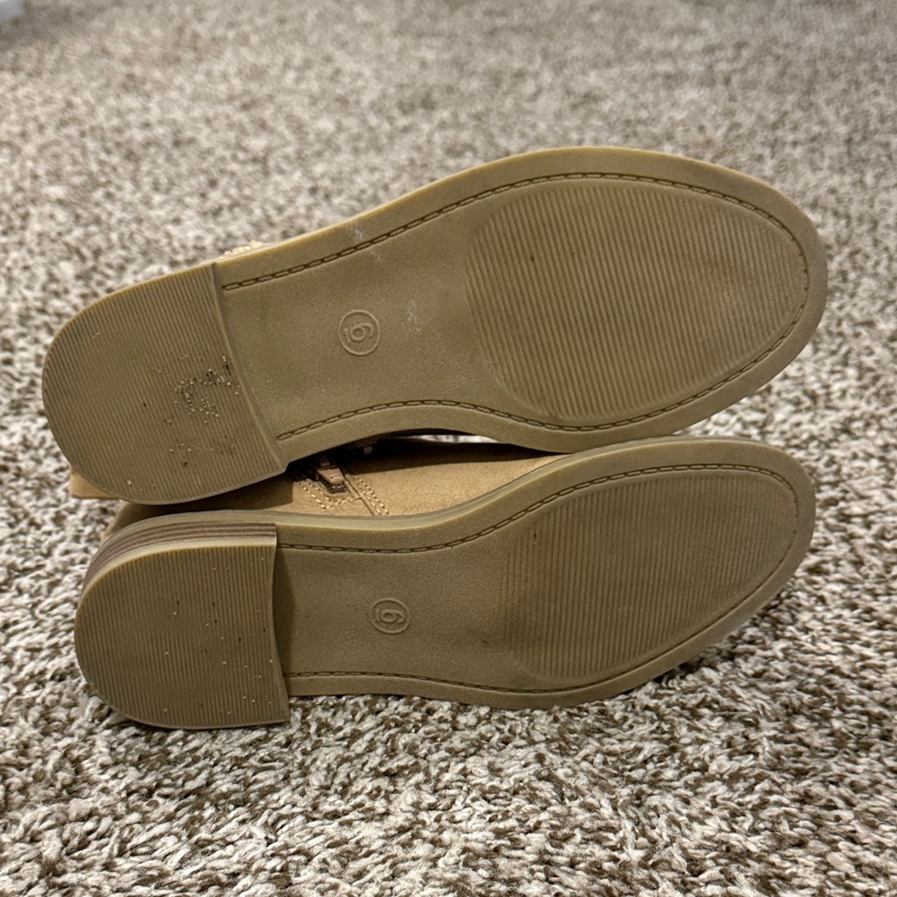 Universal Thread Camel Ankle Booties - image 5